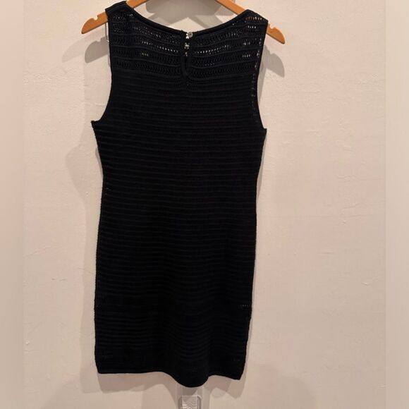 Tommy Bahama Black Mini Dress Size S Sheath Linen - Picture 6 of 10